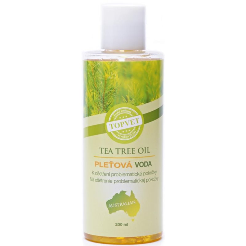 Green Idea Tea Tree Oil тонізуюча вода для обличчя для проблемної шкіри 100 мл