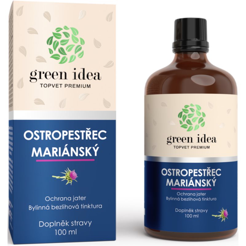 Green idea Ostropestřec bezlihová tinktura 100 ml koupíte na Notino.cz