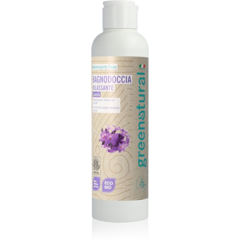 Greenatural Greenatural Body Wash Lavender χαλαρωτικό τζελ για ντους 250 ml