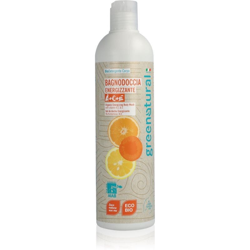 Greenatural Body Wash with Vitamins ACE gel douche énergisant aux vitamines A, C, E 250 ml female