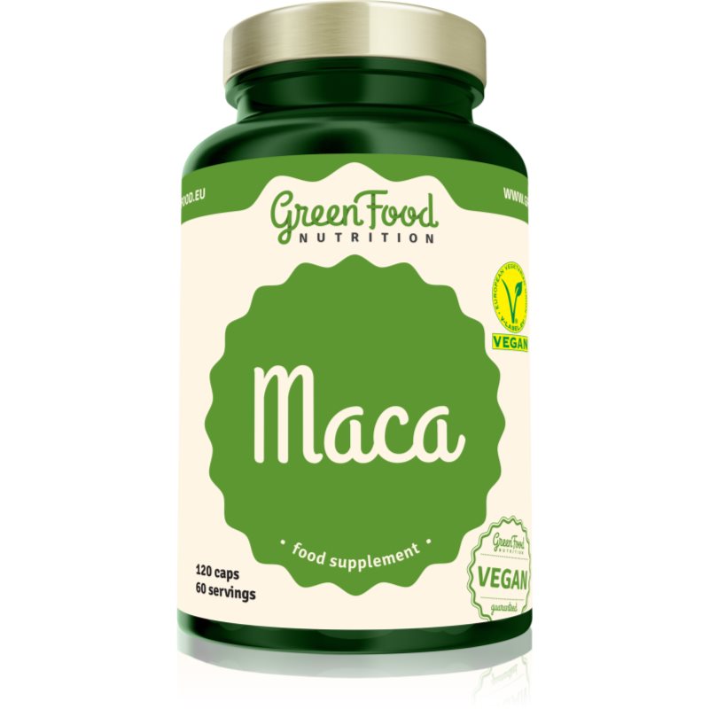 GreenFood Nutrition Maca 120 kapslí koupíte na Notino.cz