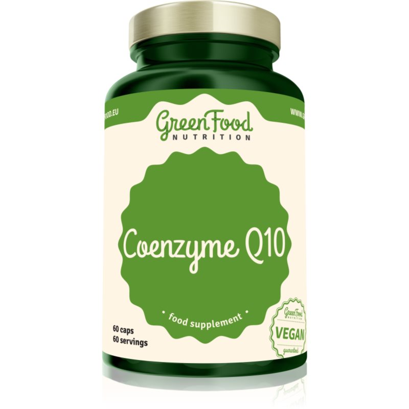GreenFood Nutrition Coenzyme Q10 60 kapslí koupíte na Notino.cz