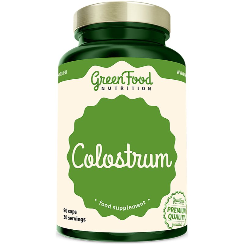 GreenFood Nutrition Colostrum podpora imunity 90 cps