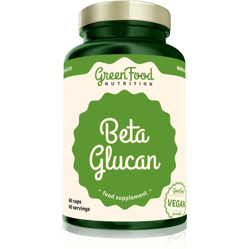 GreenFood Nutrition Beta Glucan kapsuly na podporu imunitného systému 60 cps