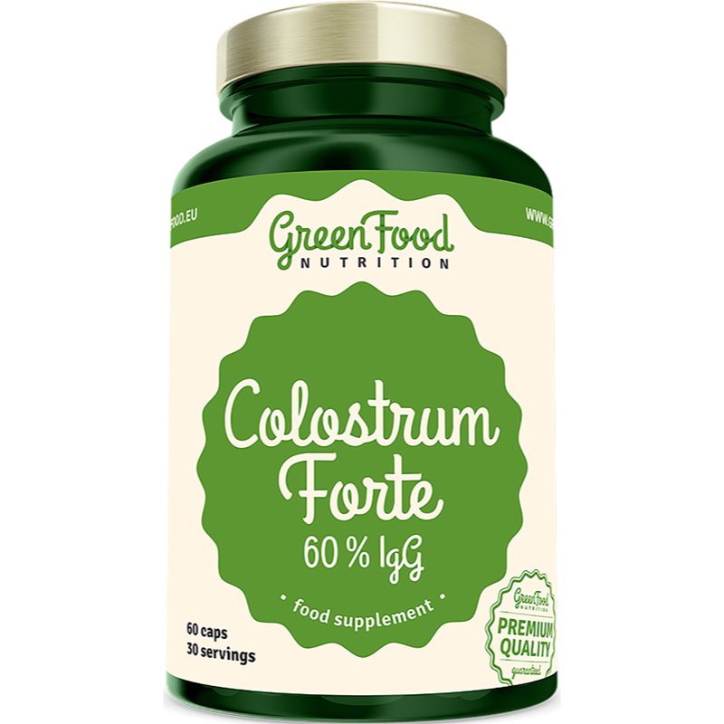GreenFood Nutrition Colostrum podpora imunity 60 cap