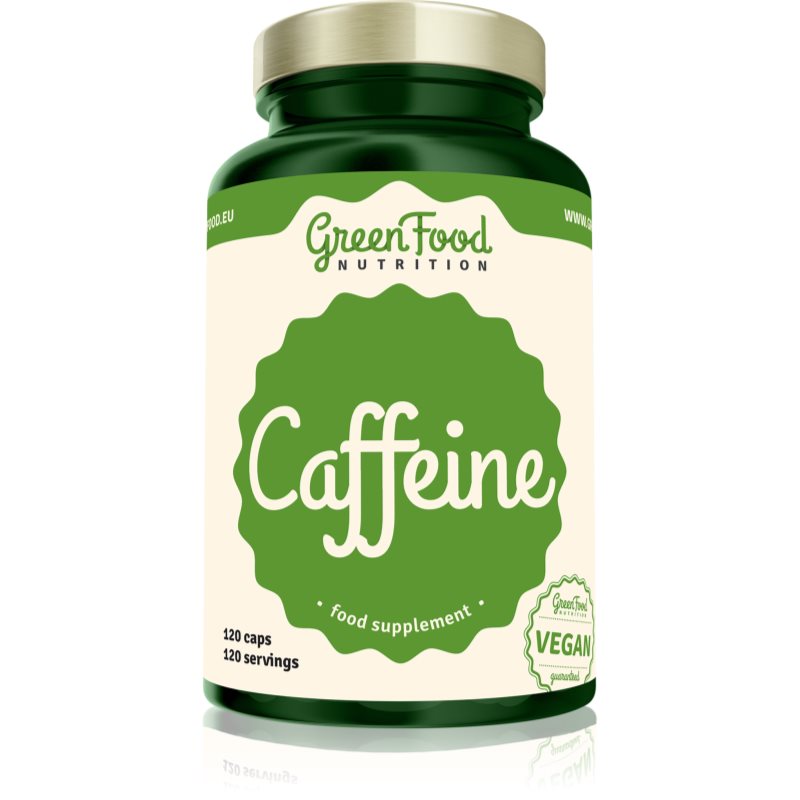 GreenFood Nutrition Caffeine 120 kapslí koupíte na Notino.cz