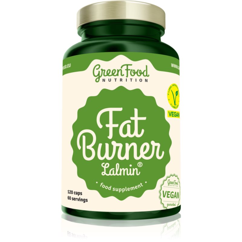 GreenFood Nutrition Fat Burner Lalmin® spaľovač tukov 120 cps