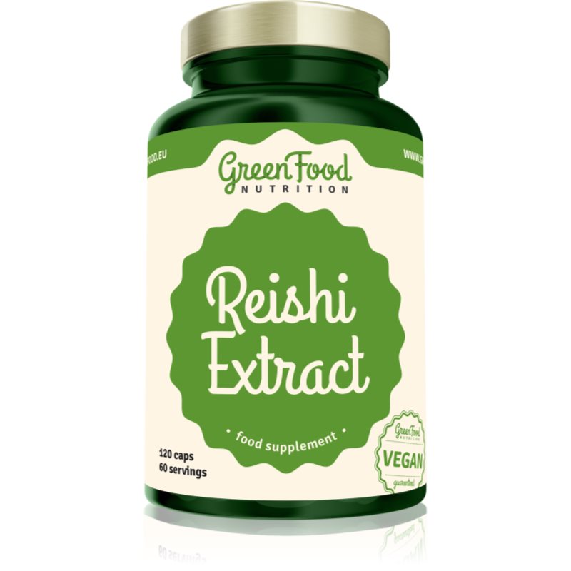 GreenFood Nutrition Reishi Extract 120 kapslí koupíte na Notino.cz