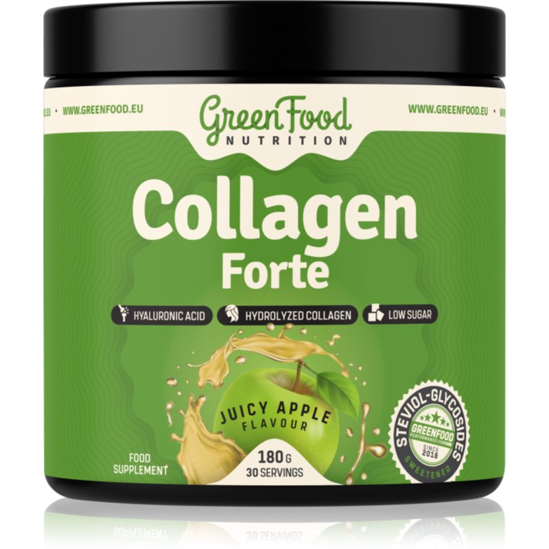 GreenFood Nutrition Collagen Forte juicy apple 180 g koupíte na Notino.cz
