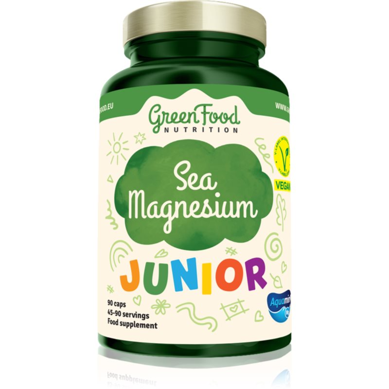 GreenFood Nutrition Junior Sea Magnesium 90 kapslí