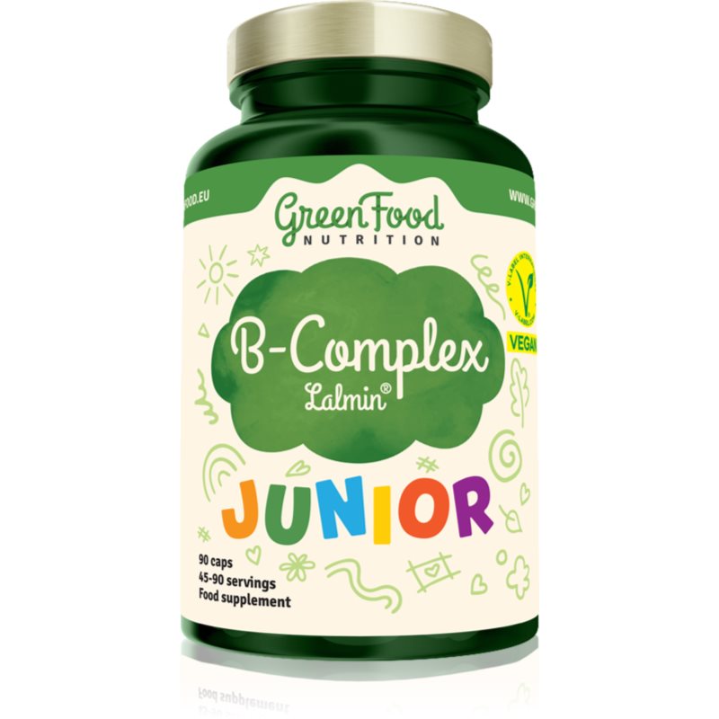 GreenFood Nutrition Junior B-complex Lalmin® 90 kapslí