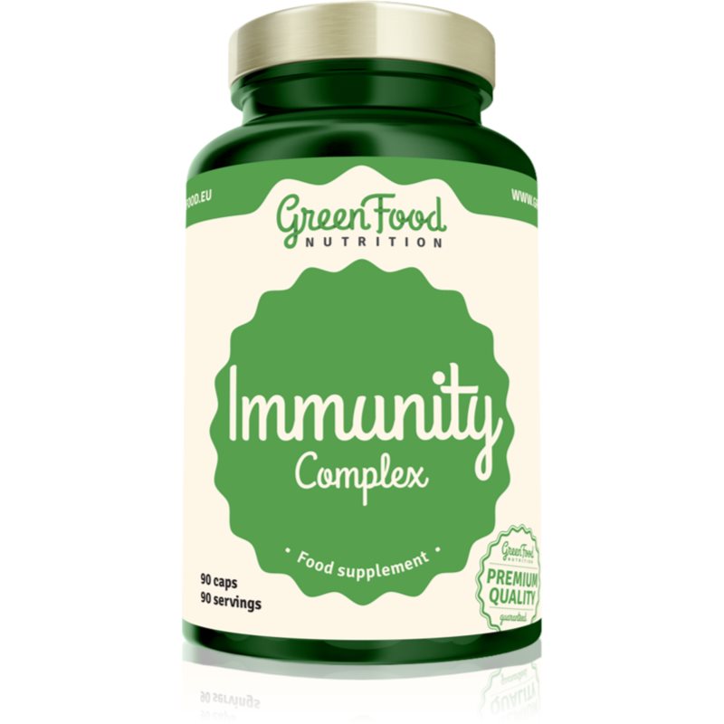 GreenFood Nutrition GreenFood Nutrition Immunity Complex complexe de minéraux et de vitamines pour renforcer l’immunité 90 cps