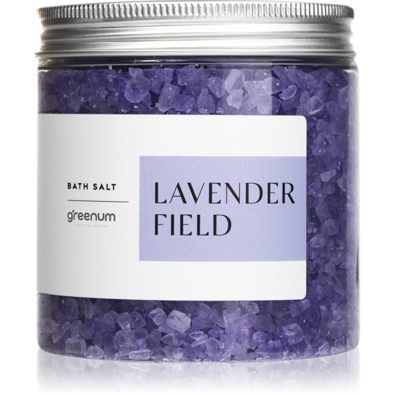 Greenum Greenum Lavender Field αλάτι λουτρού 600 γρ