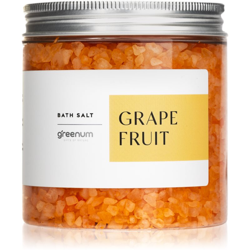 Greenum Grapefruit сіль для ванни 600 гр