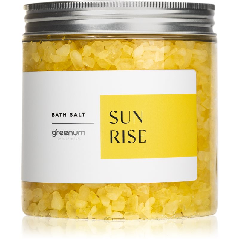 Greenum Sunrise koupelová sůl 600 g