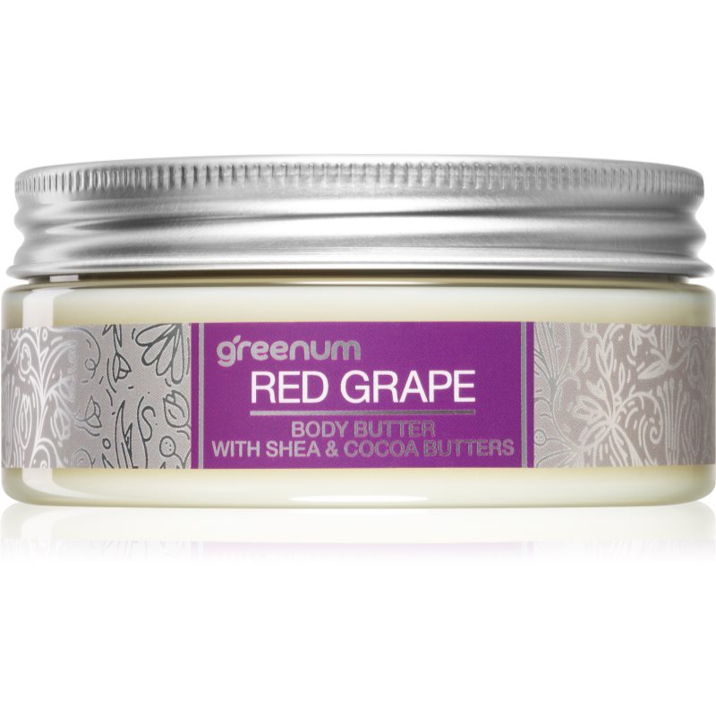 Greenum Red Grape kūno sviestas su sviestmedžių aliejumi 125 g