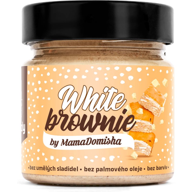 Grizly White brownie by MamaDomisha ořechová pomazánka s čokoládou 250 g