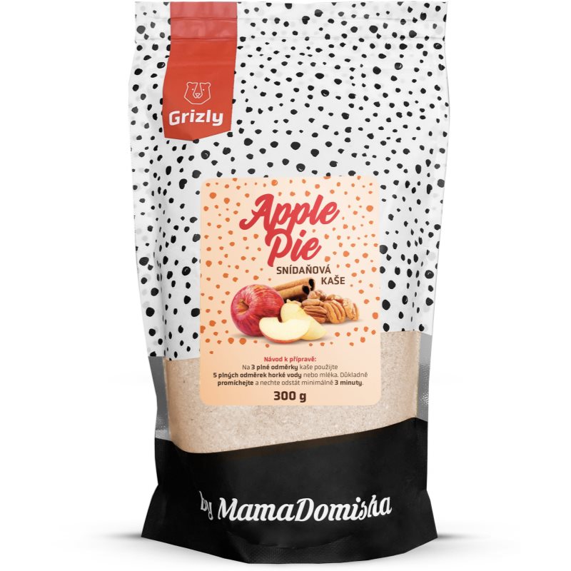 Grizly Apple pie by MamaDomisha instantní kaše bez lepku příchuť Apple Pie 300 g