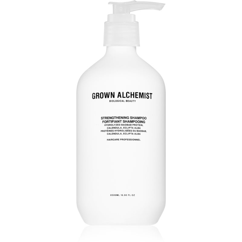 E-shop Grown Alchemist Strengthening Shampoo 0.2 posilující šampon pro poškozené vlasy 500 ml