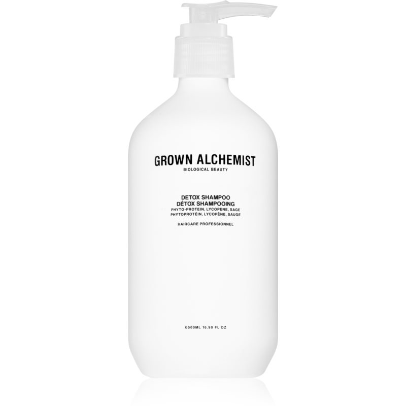 Grown Alchemist Detox Shampoo 0.1 valomasis detoksikacinis šampūnas 500 ml
