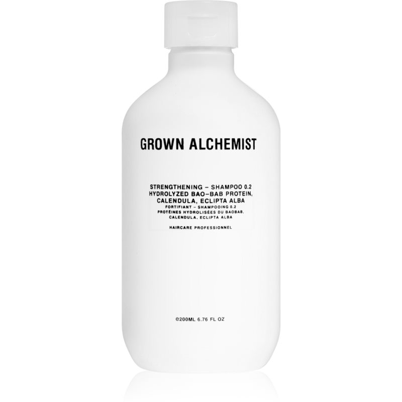 E-shop Grown Alchemist Strengthening Shampoo 0.2 posilující šampon pro poškozené vlasy 200 ml