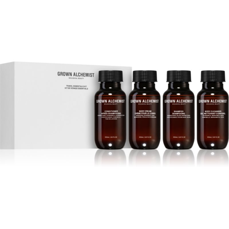 

Grown Alchemist Travel Essentials дорожній набір (для тіла та волосся)