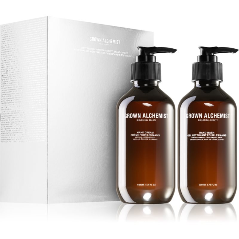 

Grown Alchemist Limited Edition Amber Glass Bottle Hand Care Kit набір (для рук)