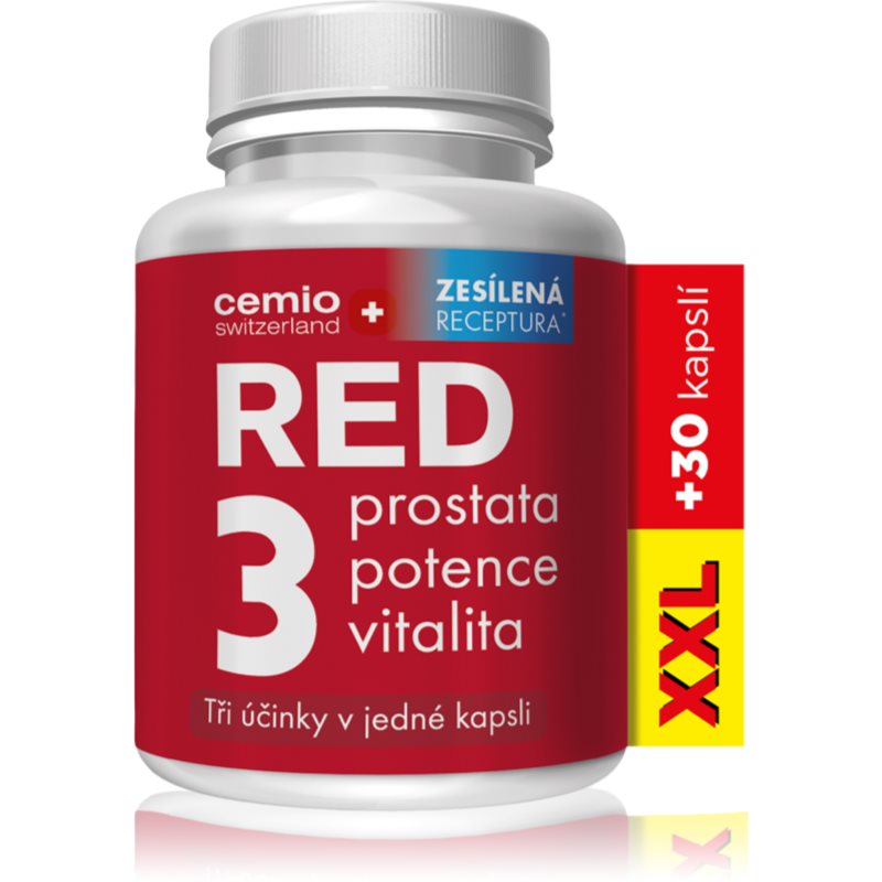 Cemio RED3 XXL 90+30 kapslí koupíte na Notino.cz