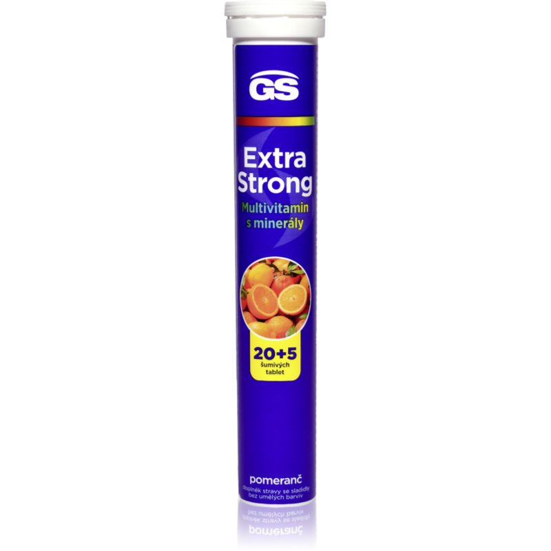 GS Multivitamin s minerály šumivé tablety s multivitamínovým komplexom príchuť Orange 25 tbl kúpite na Notino.sk