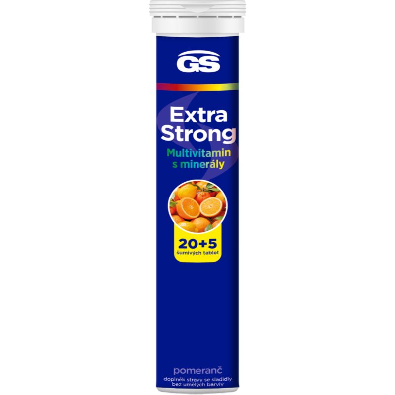 GS Multivitamin s minerály šumivé tablety s multivitamínovým komplexom príchuť Orange 25 tbl kúpite na Notino.sk