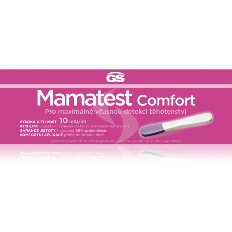 GS Mamatest Comfort 10 Těhotenský test ČR/SK koupíte na Notino.cz