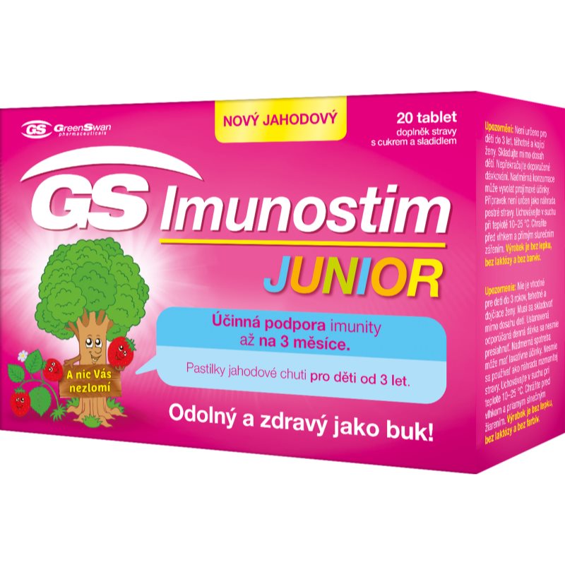 GS Imunostim Junior tablety na posilnenie imunity 20 tbl kúpite na Notino.sk