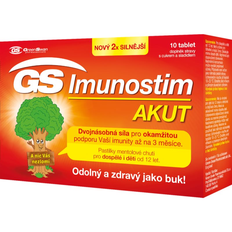 GS Imunostim Akut tablety na posilnenie imunity 10 tbl
