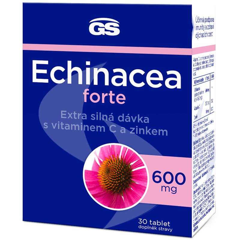 GS Echinacea Forte tablety na podporu imunitného systému 30 tbl