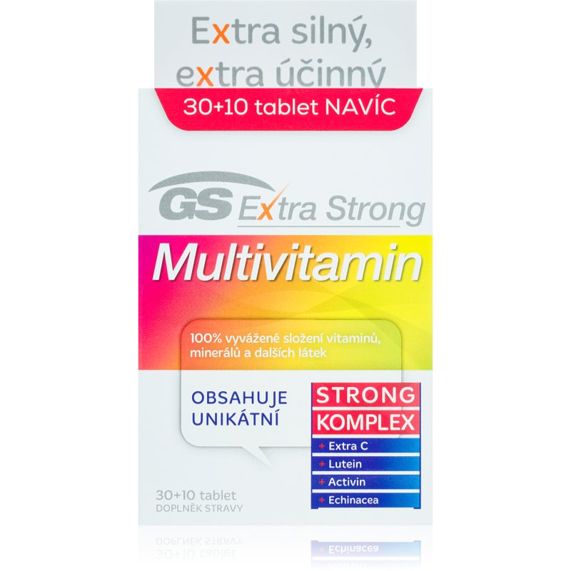 GS Extra strong multivitamín 30 + 10 tabliet ZADARMO kúpite na Notino.sk