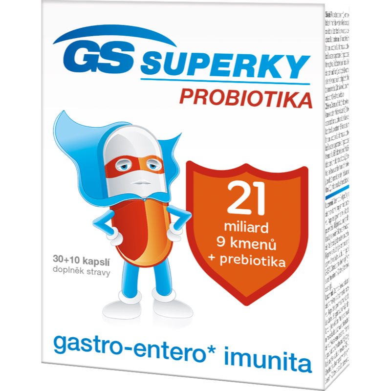 GS Superky probiotika kapsuly s probiotikami 40 cps kúpite na Notino.sk