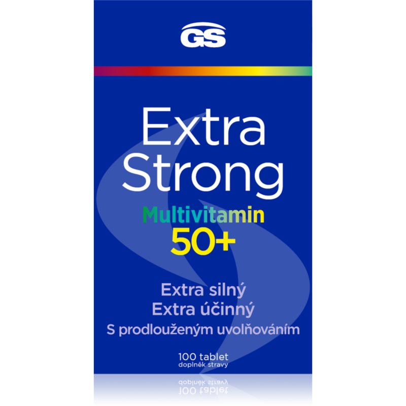 GS Extra Strong Multivitamin 50+ tablety s multivitamínovým komplexom 100 tbl kúpite na Notino.sk