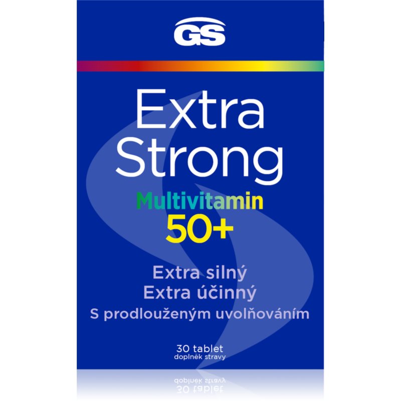 GS Extra Strong Multivitamin 50+ tablety s multivitamínovým komplexom 30 tbl kúpite na Notino.sk