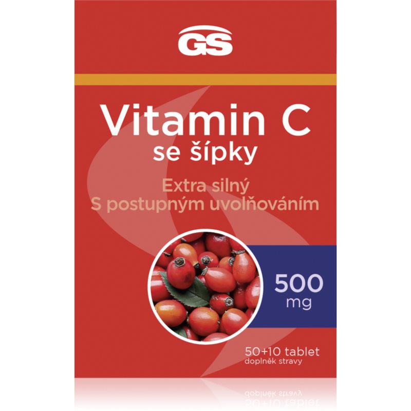 GS Vitamin C 500mg se šípky tbl.50+10 koupíte na Notino.cz