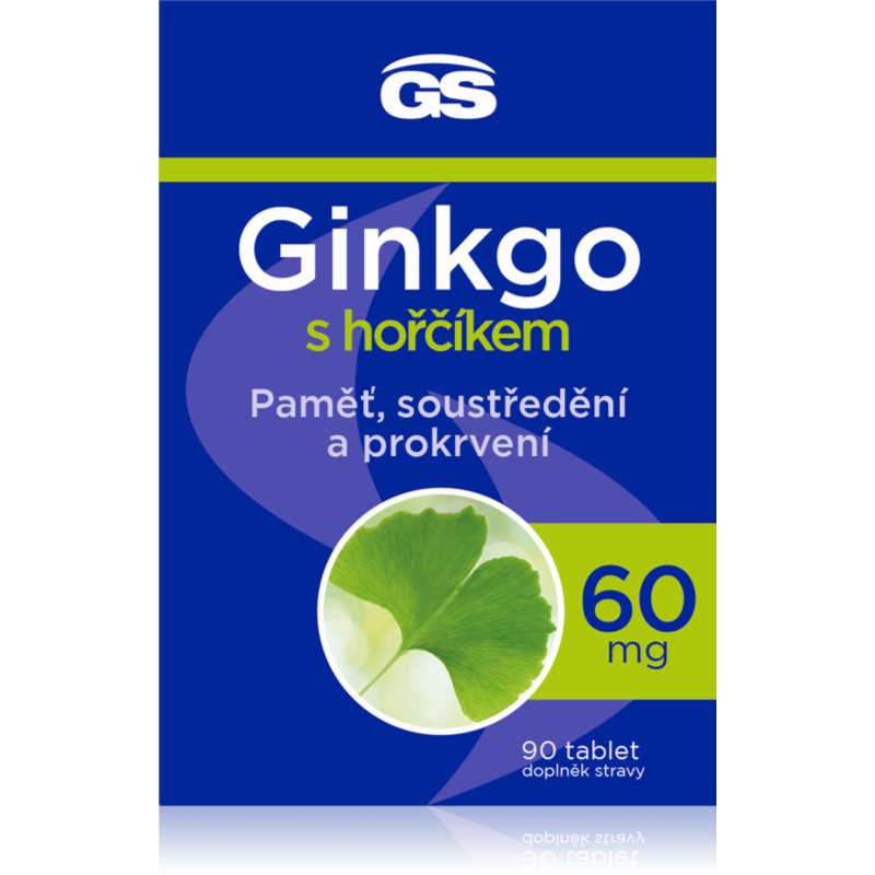 GS Ginkgo 60mg s hořčíkem tbl.90 koupíte na Notino.cz