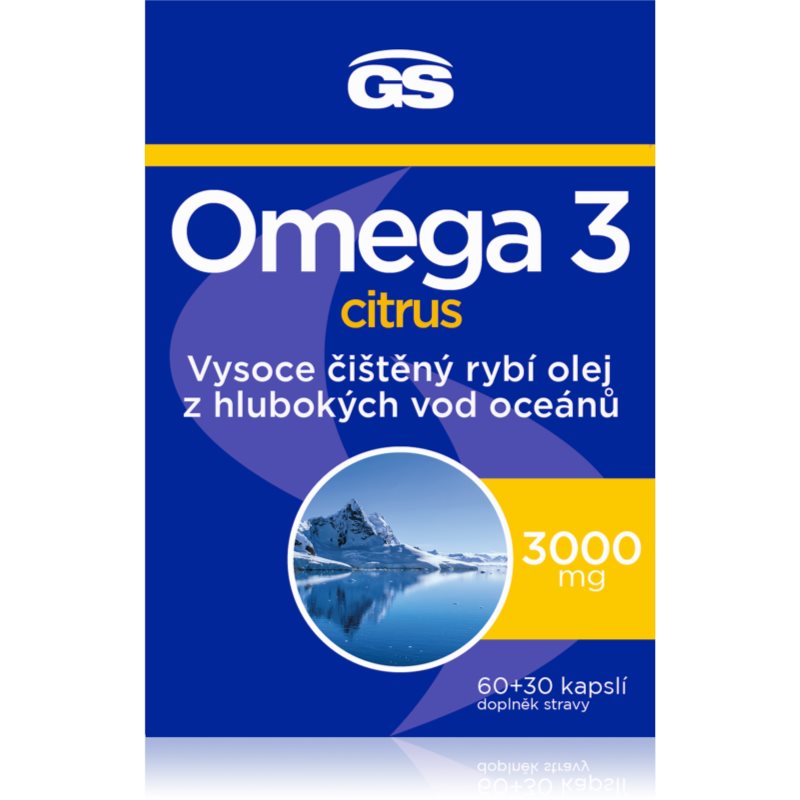 GS Omega 3 Citrus cps.60+30
