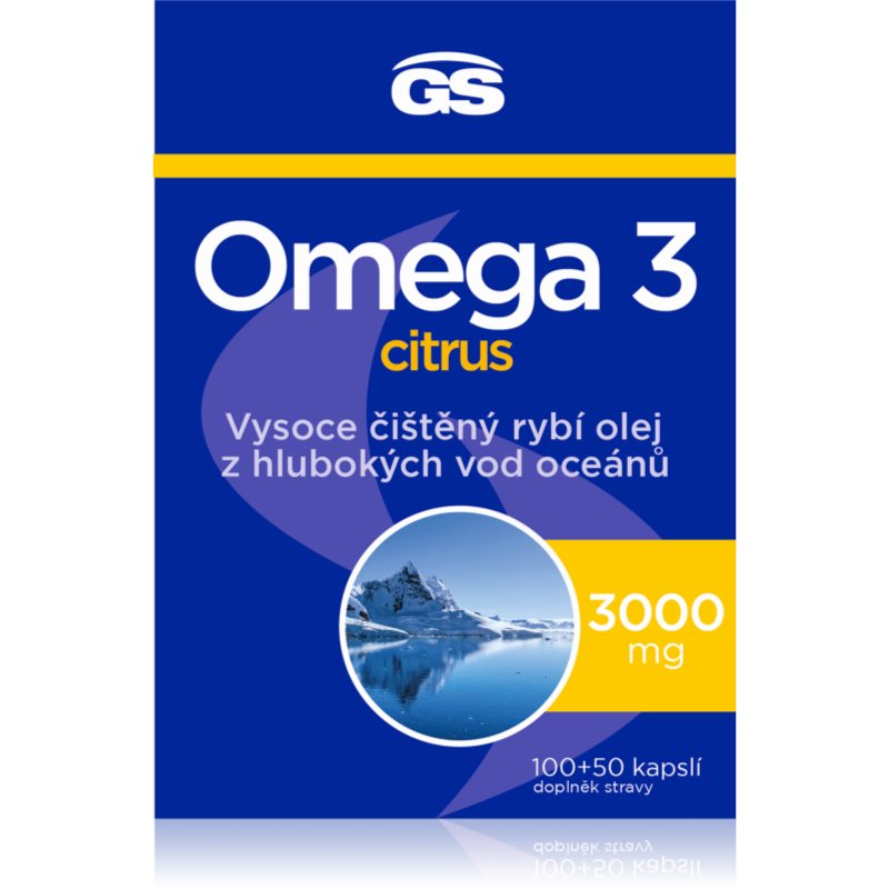 GS Omega 3 Citrus cps.100+50 koupíte na Notino.cz