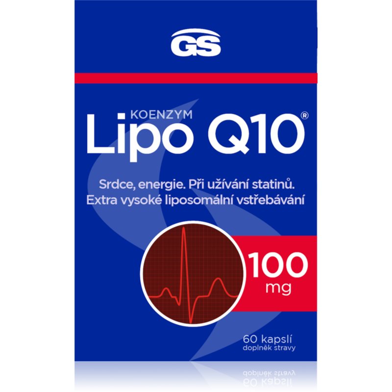 GS Koenzým Lipo Q10 100 mg kapsuly pre zdravé srdce a cievy 60 cps kúpite na Notino.sk