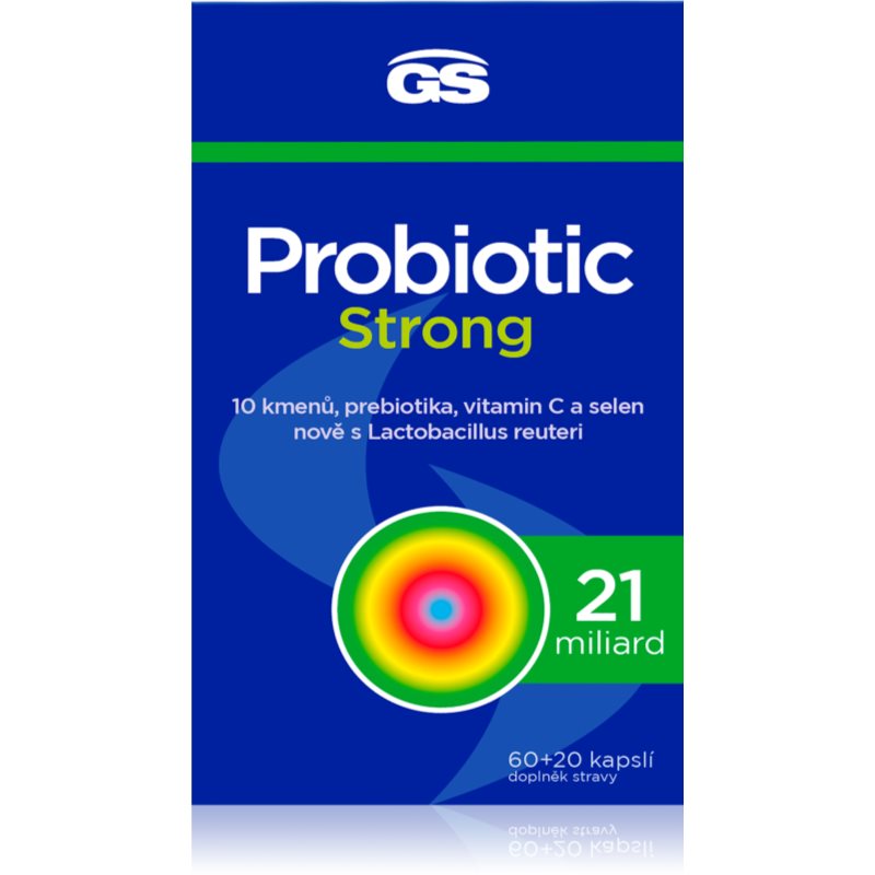 GS Probiotic Strong kapsuly s probiotikami 80 cps kúpite na Notino.sk