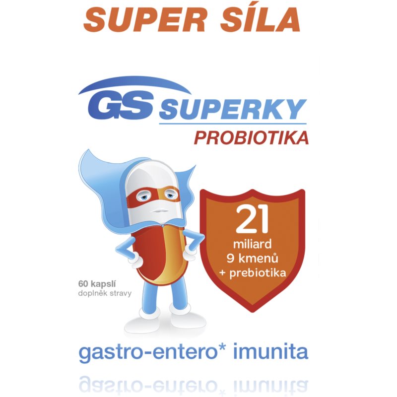 GS Superky probiotika kapsuly s probiotikami 60 cps kúpite na Notino.sk