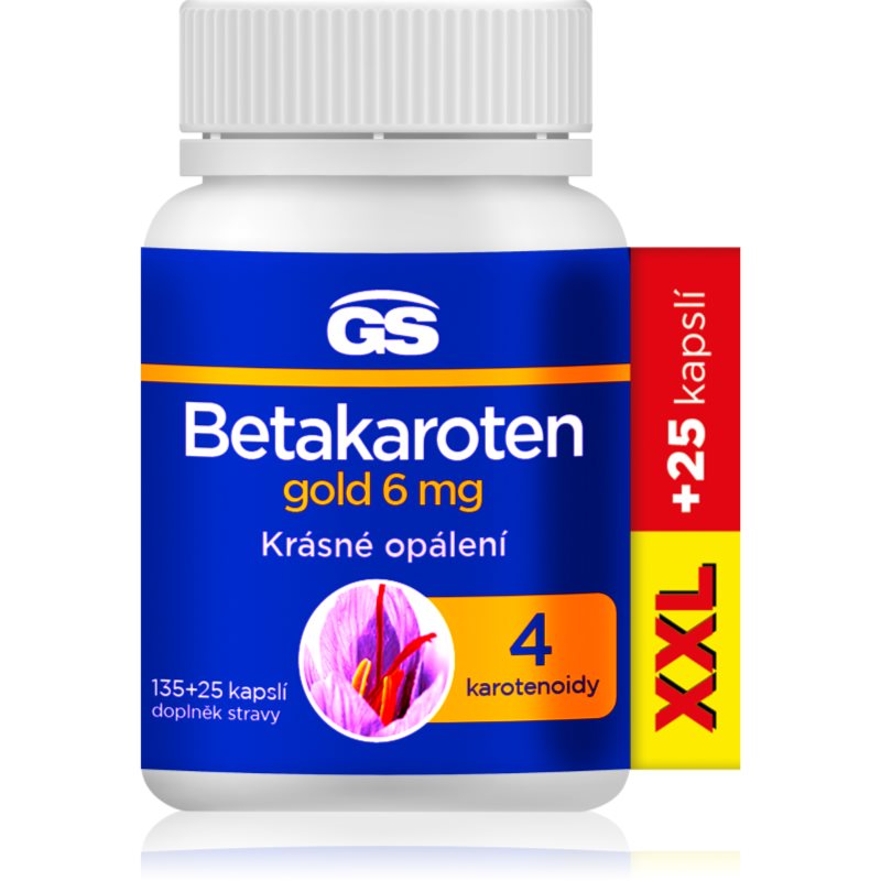 GS Betakaroten gold 6 mg XXL 135+25 kapslí
