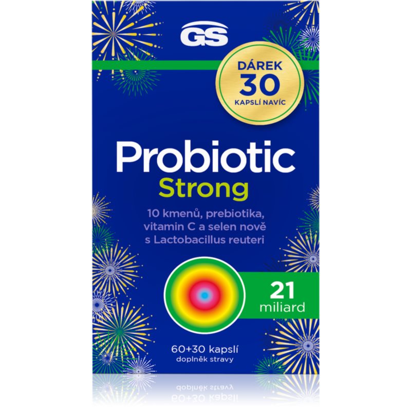 GS Probiotic Strong cps.60+30 dárek