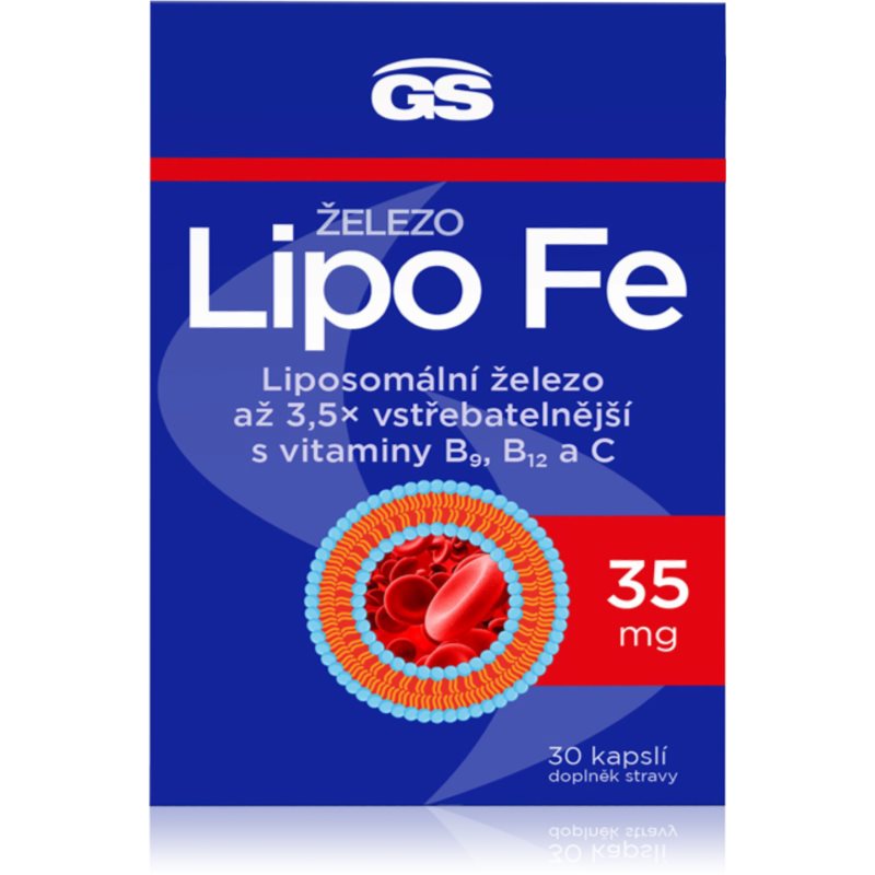 GS Železo Lipo Fe cps.30
