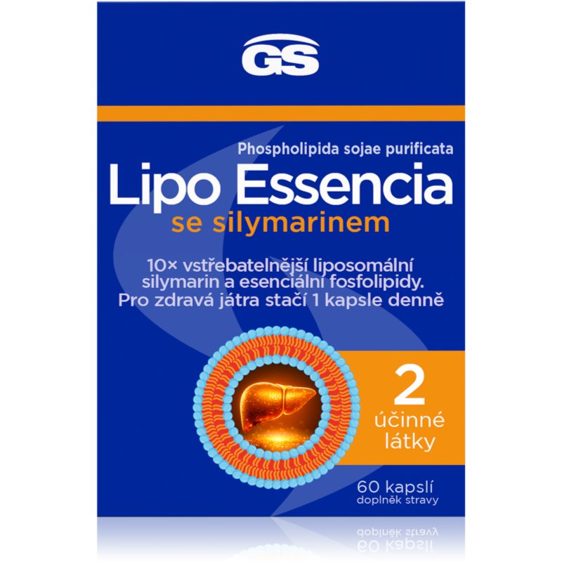 GS Lipo Essencia se silymarinem cps.60 koupíte na Notino.cz