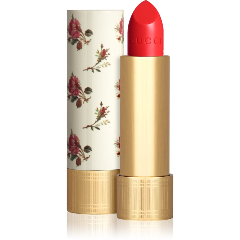 Gucci Gucci Beauty Rouge à Lèvres Voile lesklá rtěnka odstín 301 Mae Coral 3.5 g